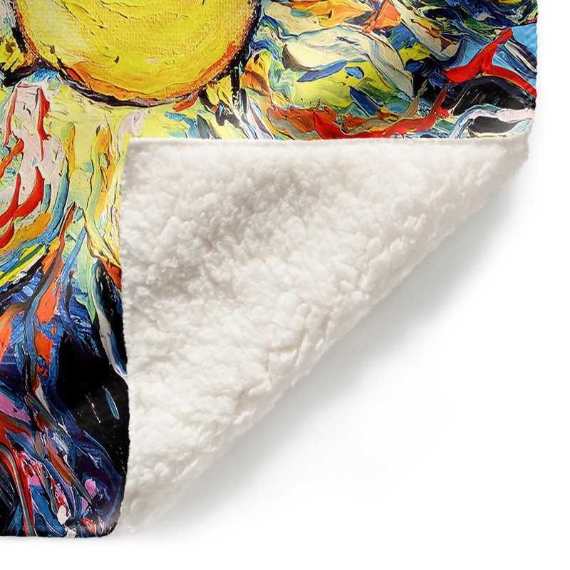  Couverture douce en sherpa, 51 po x 60 po