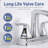 Modern Chrome Bathroom Sink Faucets, Brass Build, Elegant Design, Home Use