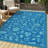 Floral Outdoor Rug Patio Waterproof Foldable Reversible Plastic Straw Rug for RV Camping, Picnic, Beach, Balcony, Deck & Garden-1863580675-1863580674