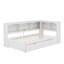 Lit de jour simple avec 2 tiroirs de rangement et ports USB-1336393475
