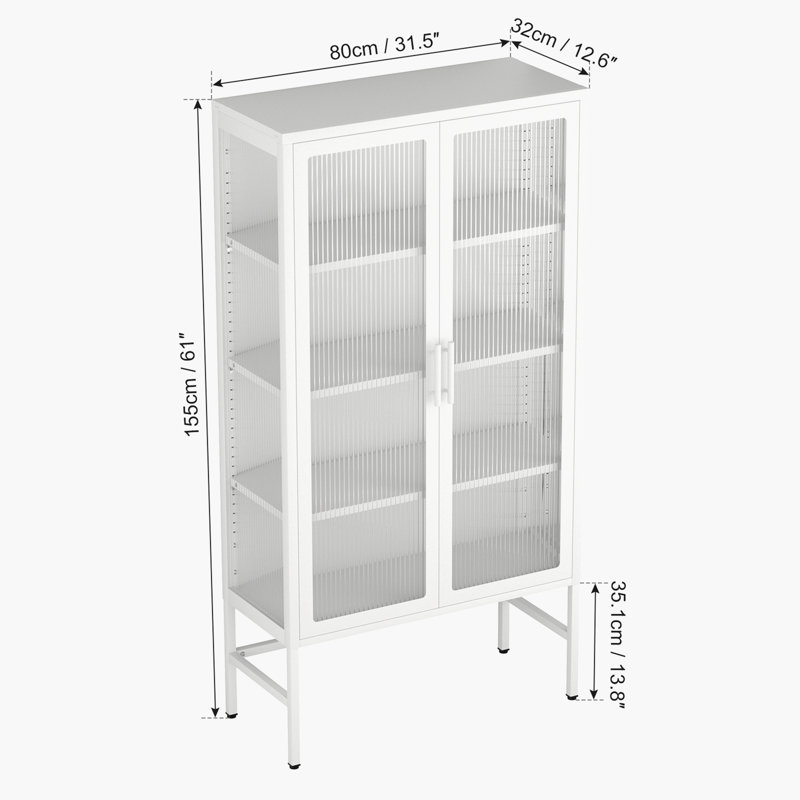 Lytell Dining Cabinet, White