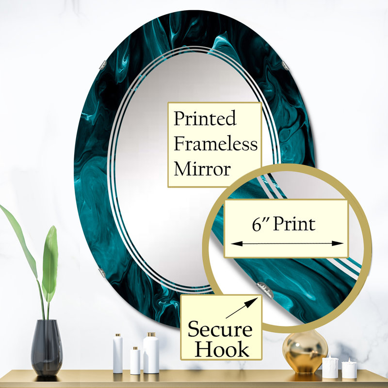 Miroir de salle de bain sans cadre, 36 po x 24 po