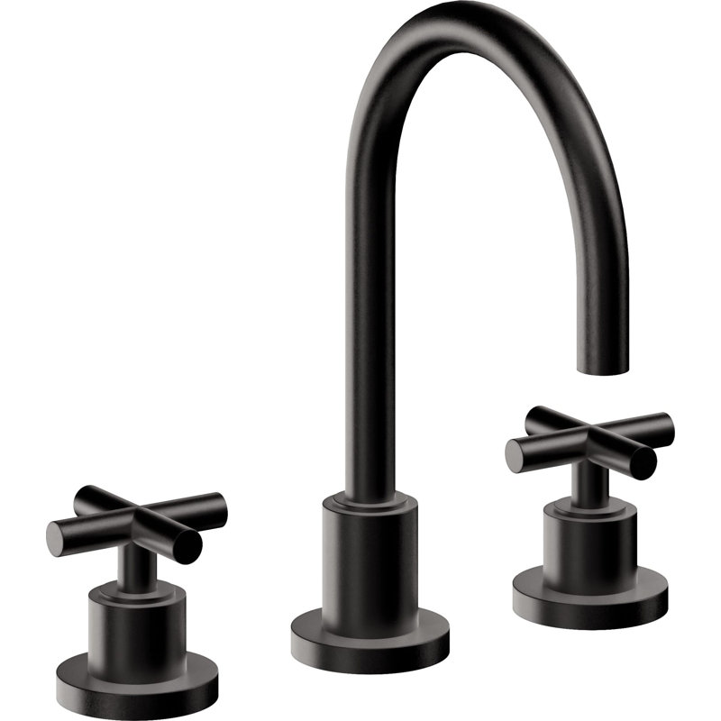 Tiburon 8" Widespread Lavatory Faucet, Matte Black