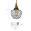 Mini-luminaire suspendu en forme de goutte à 1 lumière l 7 po Abbighail