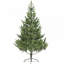 Arbre de Noël artificiel 6 pi, cèdre réaliste clairsemé avec 1933 pointes, assemblage facile, arbre de Noël à charnières pour les vacances de bureau à domicile, vert
