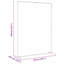 150cm W x 49.5cm D Steel Arbour in White