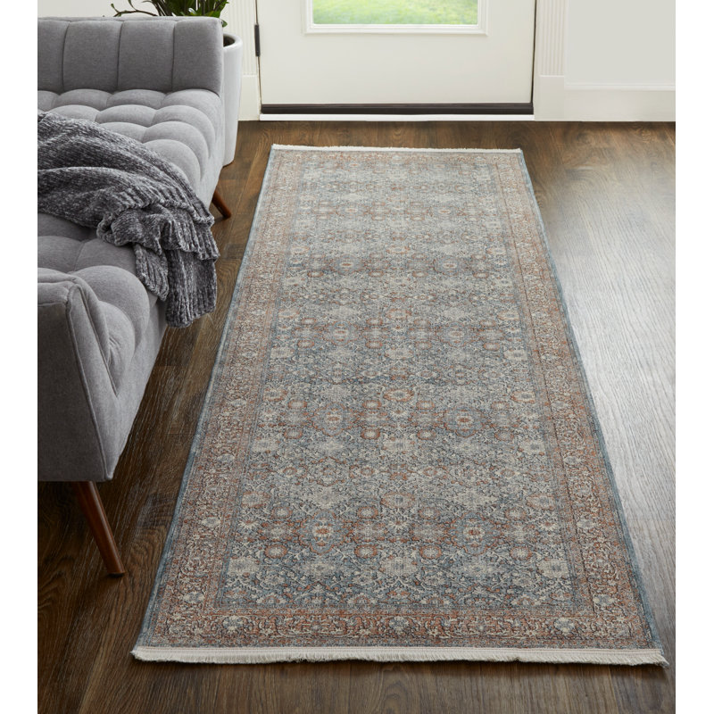Remika Floral Indoor Rug, Runner 2'8" x 12'