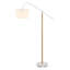 Lampe sur pied arquée 61 po Damia