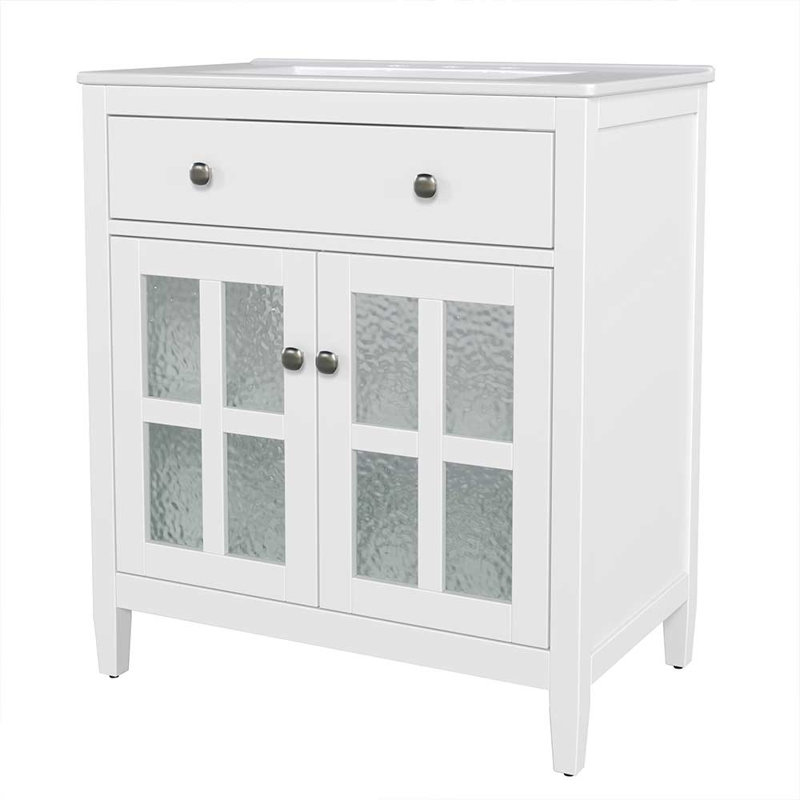 Bathroom Vanity, White