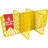  6 Slot Tote Dividers for 27 Gal Storage Containers, Yellow, 4 Pack-1983599387