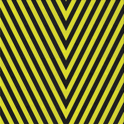 Tapis noir à chevrons Kinneret