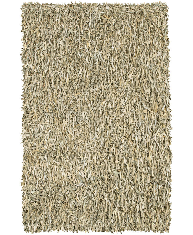 Jawawn Leather Indoor Rug, Runner 2'6" x 6'