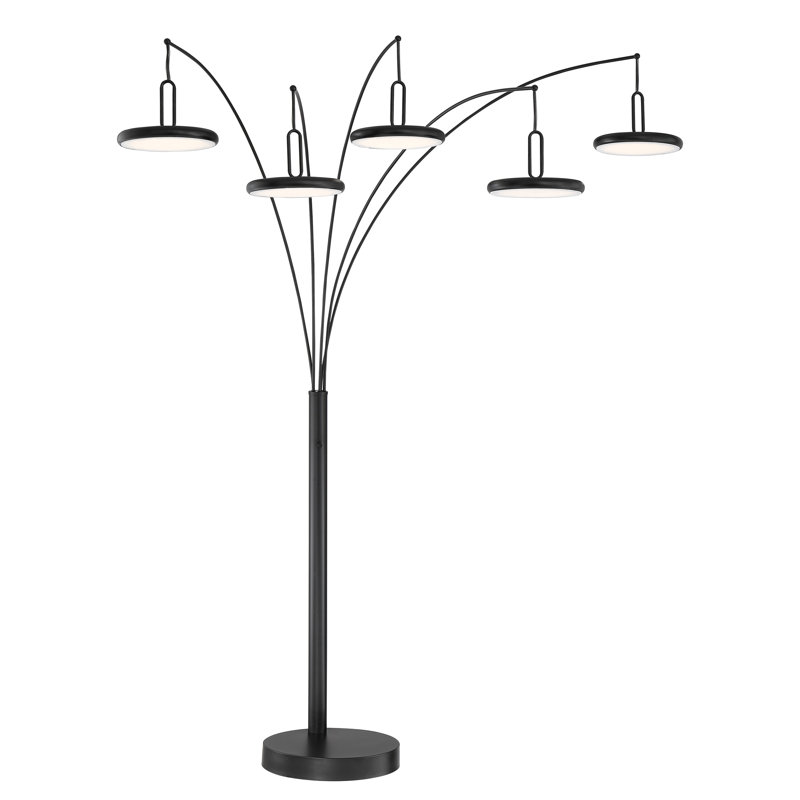 Orme 90'' Tree Floor Lamp, Black