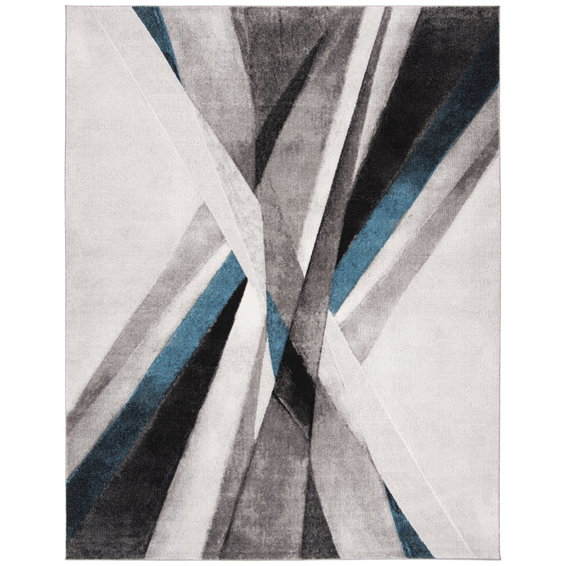 Vilica Performance Abstract Rug, Rectangle 6'7" x 9'