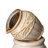 3 Tier Embossed Pattern Ceramic Pots Fountain with Light-243605831-177377052