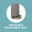 Porte-brosse de toilette en métal 17,17 po Frumencio-53497632