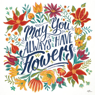 " Happy Thoughts IV " Graphic Art Print