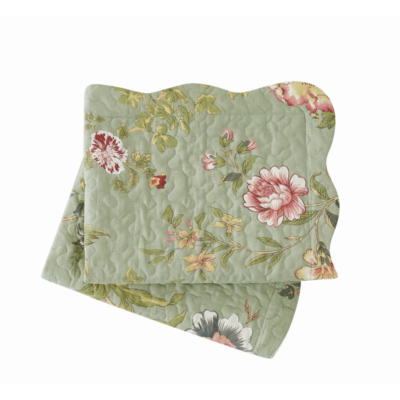 Edens Garden Pair of King Shams, King Sham