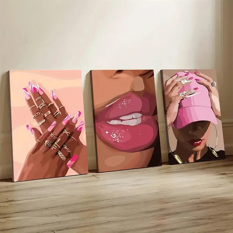 3 Piece Wrapped Canvas Print