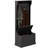 28" 3-In-1 Entryway Hall Tree With Storage Bench, Coat Rack With Four Hooks And Shoe Storage, Black