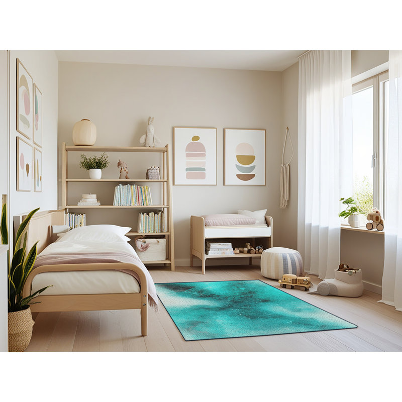 Tapis bleu-bleu, Rectangle 4 pi x 6 pi