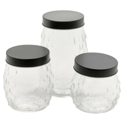 Glass Jar - Set of 3