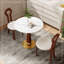 Table de salle à manger ronde avec piètement robuste-1882429980