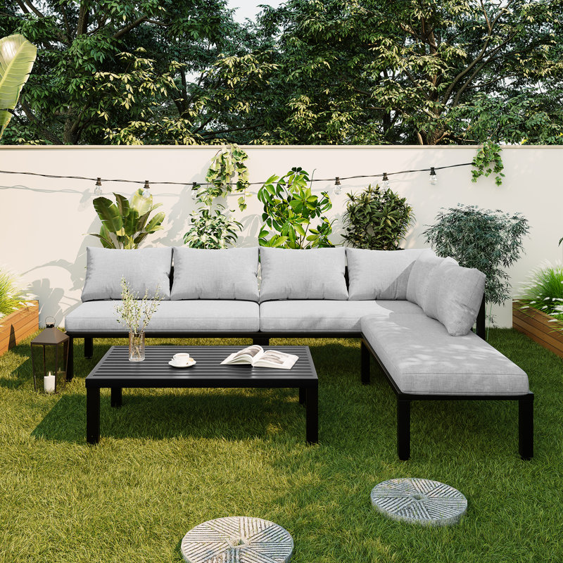 6-seater Modular Garden Lounge Set