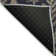 Machine Washable Indoor/Outdoor Christmas Pine Leaves Xhevrie Black Rug