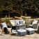 NTC Premium All-Weather Wicker 7 - Person Patio Conversation Sets with Cushions