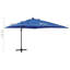 Lucca 300cm Lighted Cantilever Parasol-1395047666