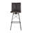 Swivel Upholstered Counter Stool with Metal Frame-2002691431-2002691432