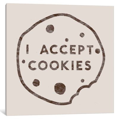 « i accept cookies » par florent bodart-impression sur toile tendue