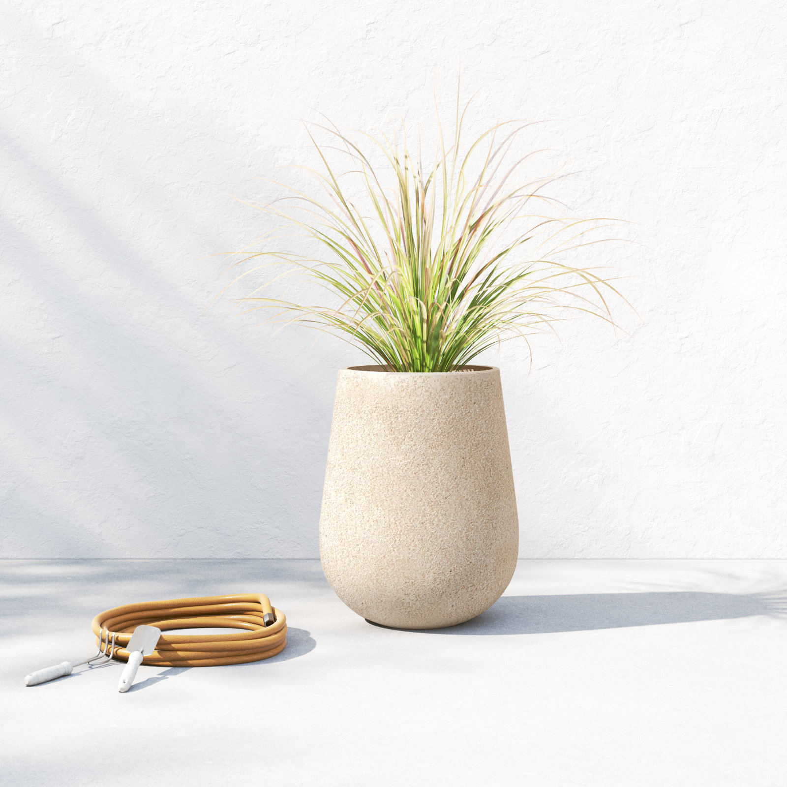 Audrina 23" Pot Planter, 27" H x 21.75" W x 21.75" D