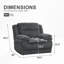 Fauteuil inclinable électrique avec chargeur USB-1478003122