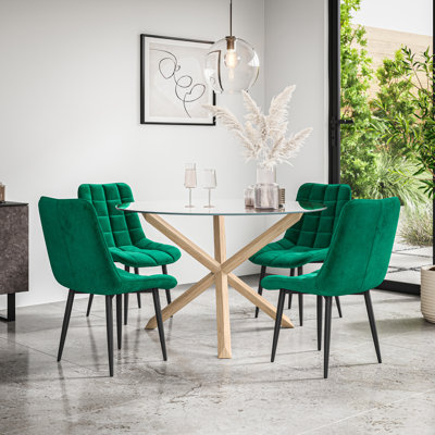 Darcus 4 - Person Dining Set