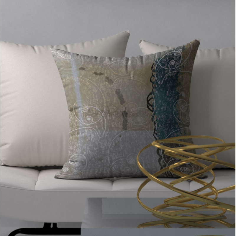 Housse de coussin carré simple VIP/insert, 20 po x 20 po