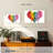 Hardie Rainbow Floral Heart-106427851