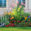 Clôture de jardin en métal à 5 panneaux et bordures pour chien 32 po (H) x 10 pi (L)