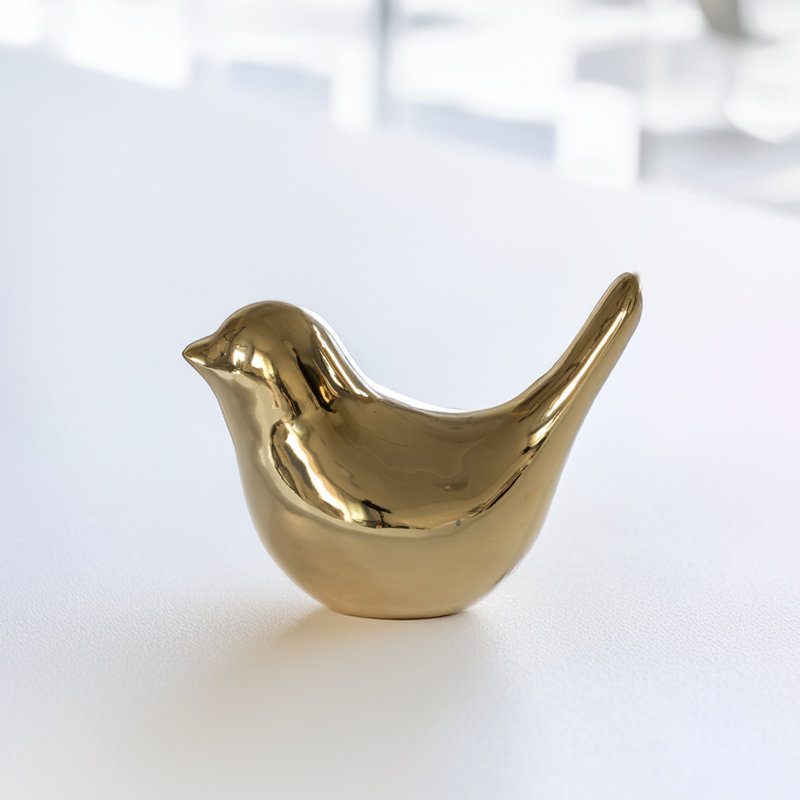 Cosenza Animals Figurines & Sculptures, Gold, Large