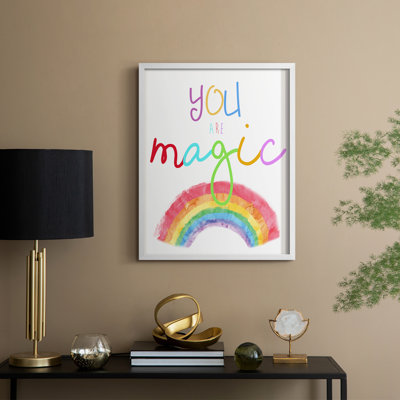 You Are Magic Framed Print - Solid Wood