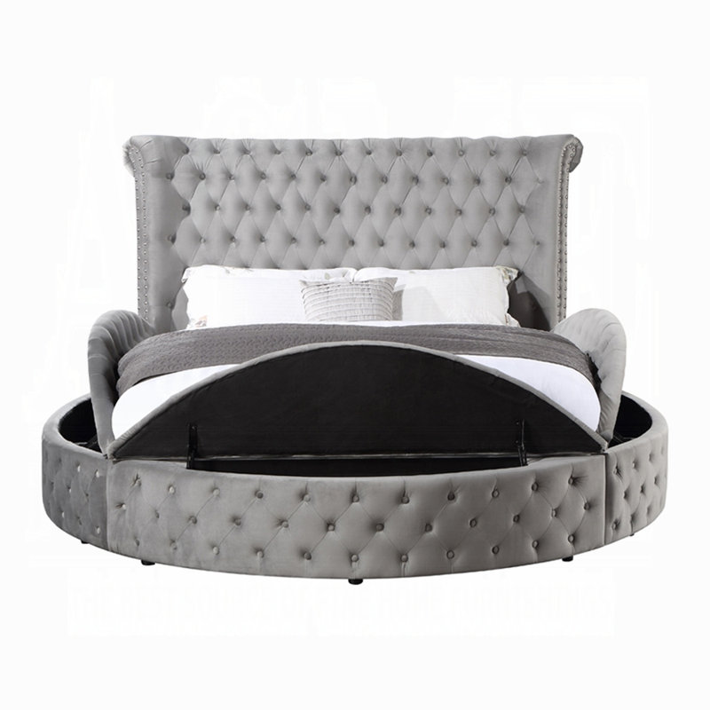 Grand lit Gaiva avec rangement, Grand