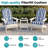 Outdoor/Indoor Adirondack Chair Seat and Back Cushion-2062659640