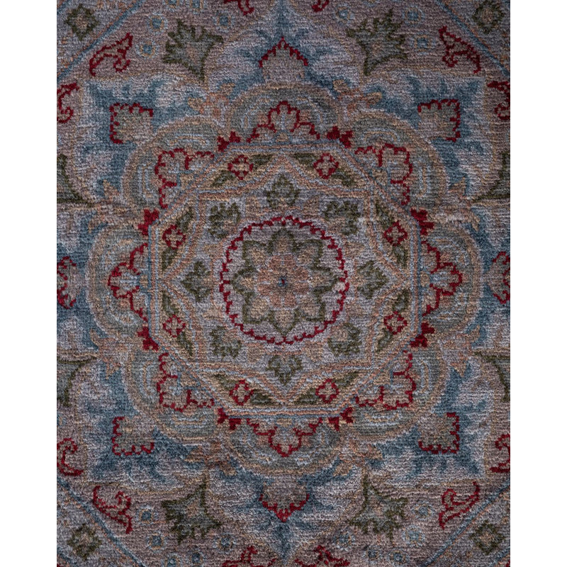 Tapis noué à la main Weirsky - unique en son genre - gris Weirsky