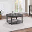Table basse à 4 pieds avec rangement-1796850517