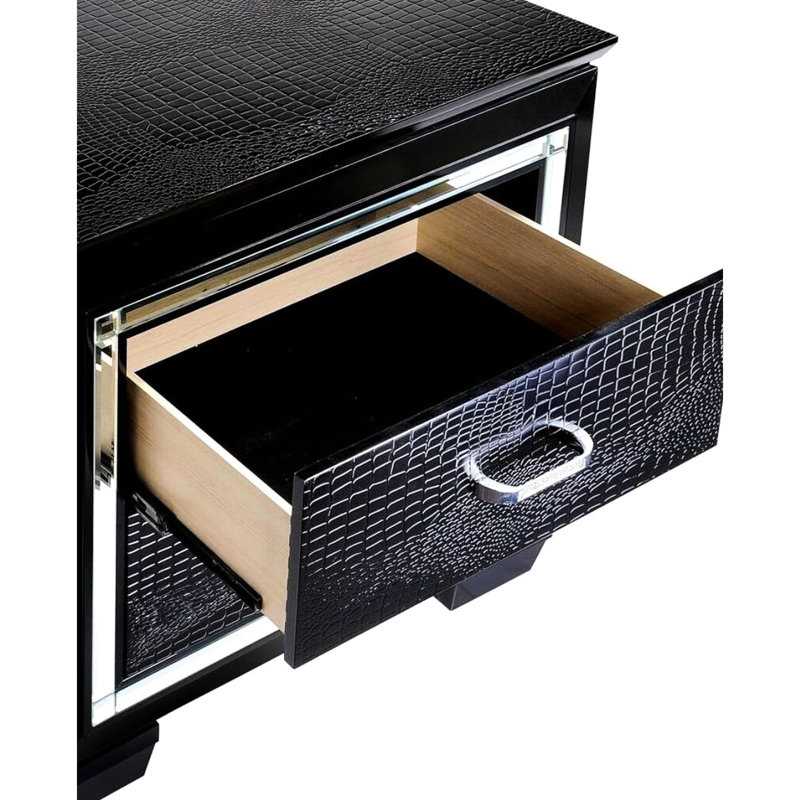 Table de chevet Contemporary, Noir