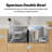 WFPWS232 33'' L Double Bowl Stainless Steel Kitchen Sink