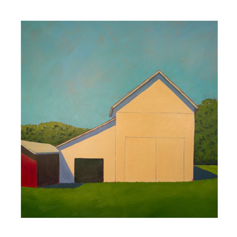 " Homestead Barn VIII ", 14" H x 14" W