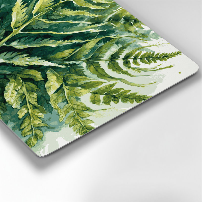 Art mural en métal Botanical Sensitive Fern, H 20 po x l 24 po