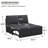 Rafael Armless Pullout Sleeper Sofa Module-418619604